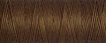289 - Brown Silk Gutermann Top Stitch