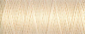 414 - Beige Silk Gutermann Top Stitch