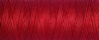 46 - Red Silk Gutermann Top Stitch