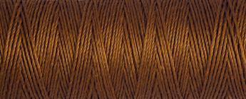 650 - Brown Silk Gutermann Top Stitch