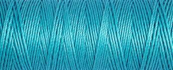 714 - Turquoise Silk Gutermann Top Stitch
