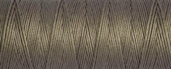 727 - Dark Beige Silk Gutermann Top Stitch