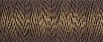 815 - Brown Silk Gutermann Top Stitch