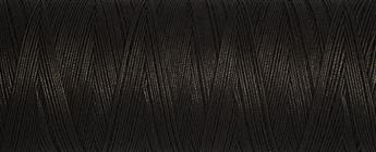 1712 - Dark Brown Silk Gutermann Natural Cotton Thread 100 Mtrs