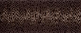 1912 - Deep Brown Silk Gutermann Natural Cotton Thread 100 Mtrs
