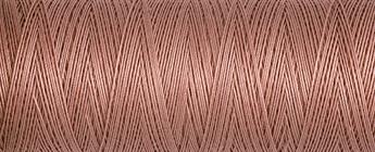 2626 - Pastel Peach Silk Gutermann Natural Cotton Thread 100 Mtrs