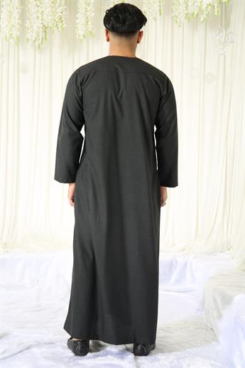 Mens Jubba in Polyester Viscose with Machine Embroidery