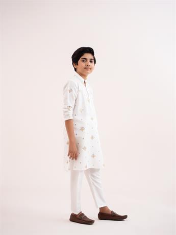 Off White Kurta Pajama