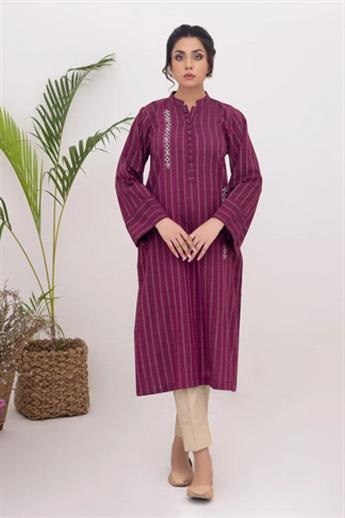 Gul Ahmed Ladies PURPLE Kurta