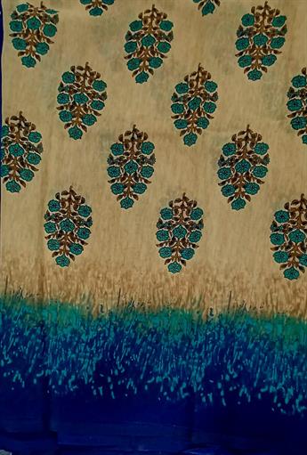 Beige/Blue