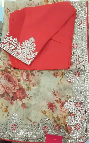 Gold/red