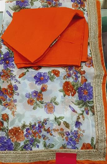 WHITE/ORANGE