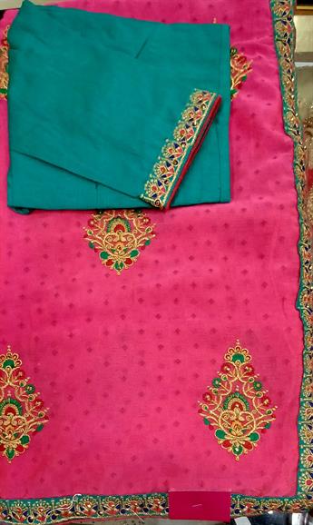 Pink/teal