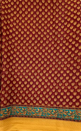 MAROON/ORANGE