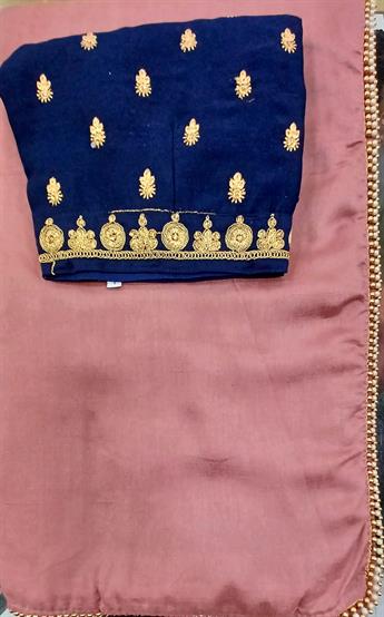 DUSTY PINK/NAVY