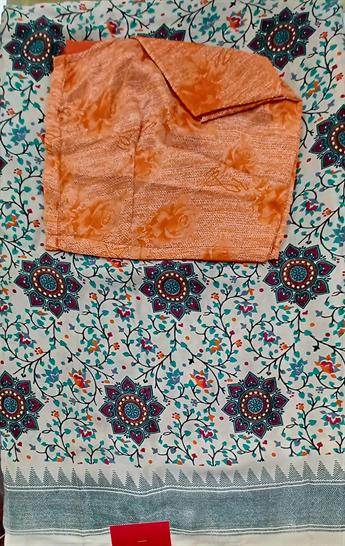 Beige/orange