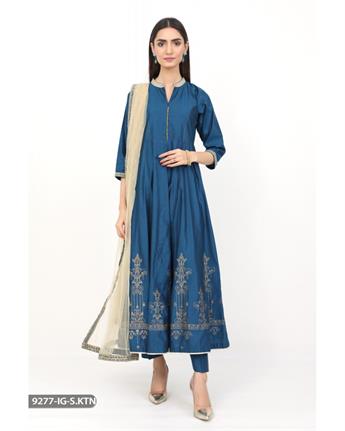 Zinc Shaposh Salwar Suit with Tilla Embroidered