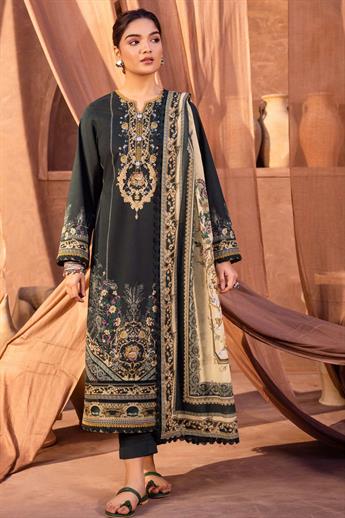 Green Lawn Digital Printed Suit