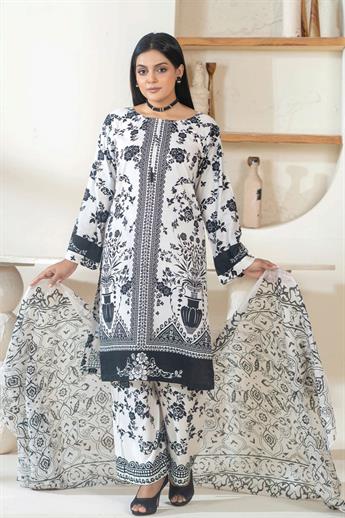 Off White & Black Ladies Readymade