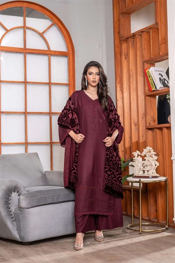 Maroon Ladies Winter Collection
