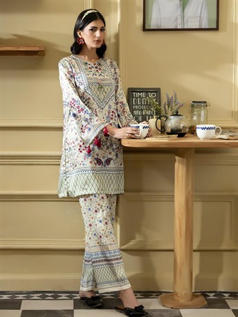 Multicolour Colour Shamoz Printed Silk Collection