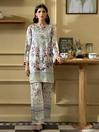 Multicolour Colour Shamoz Printed Silk Collection