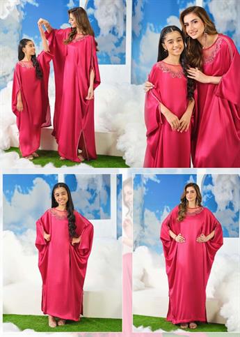 Magenta Pink Ladies Luxury Pret