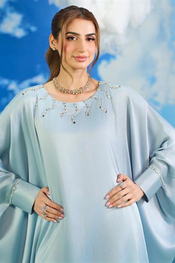 Baby Blue Ladies Luxury Pret