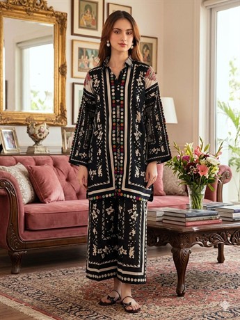 LADIES DESIGNER PRINTED CO-OR SETS