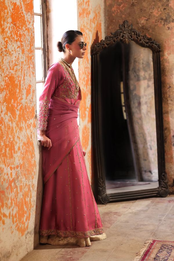 Embroidered Anarkali Mena