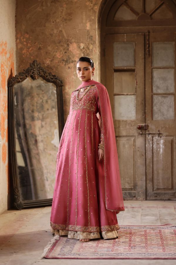 Embroidered Anarkali Mena