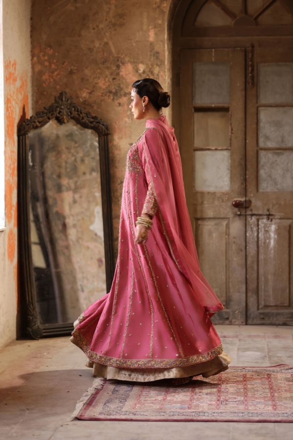 Embroidered Anarkali Mena