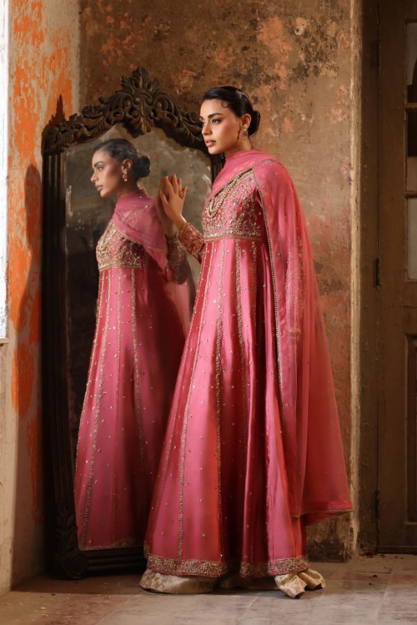 Embroidered Anarkali Mena
