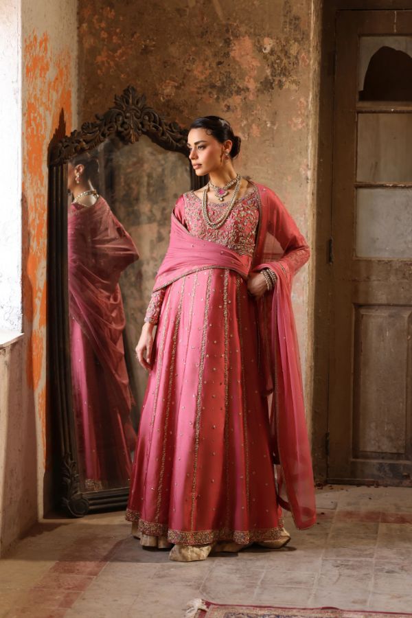 Embroidered Anarkali Mena