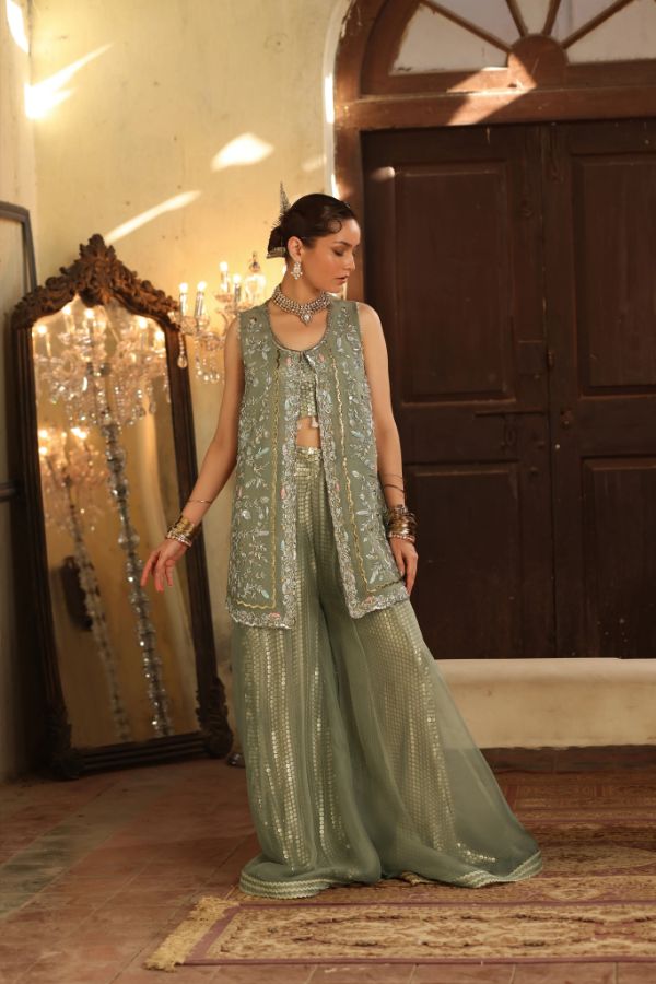Sequinned Organza Arisa