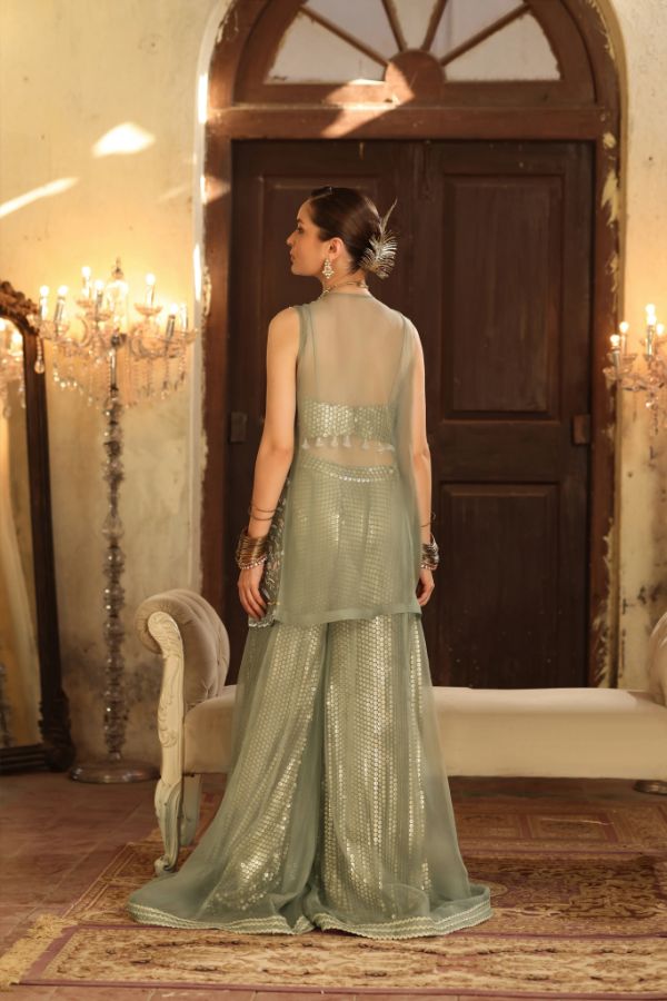 Sequinned Organza Arisa