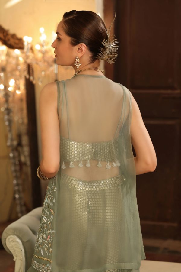Sequinned Organza Arisa