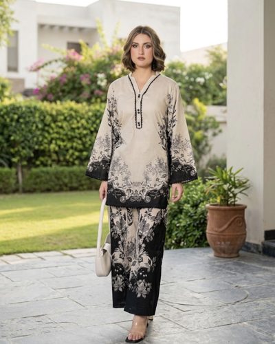2 PC LINEN WENTER COLLECTION