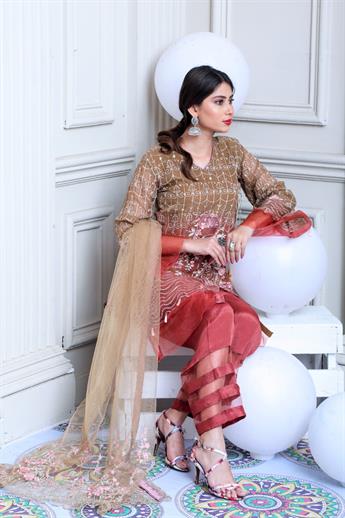 Ladieswear Readymade 3 Piece Embroidered Salwar Suit
