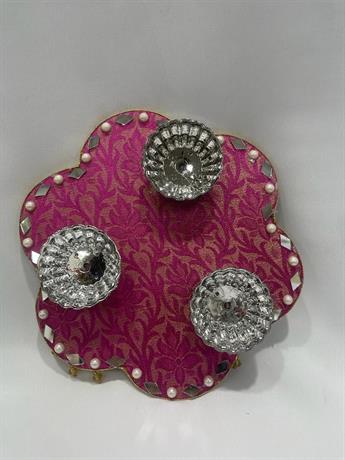 Fuschia/Silver