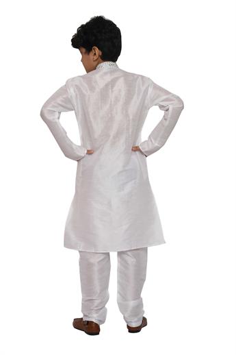 White Boys Kurta Pajam