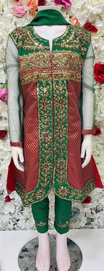 GREEN/RED