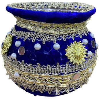 Royal Blue Velvet Matke