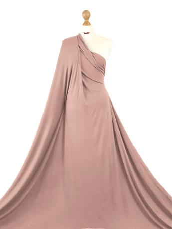 Blush Pink - 33 2 Yards Plain Viscose Challis Fabric
