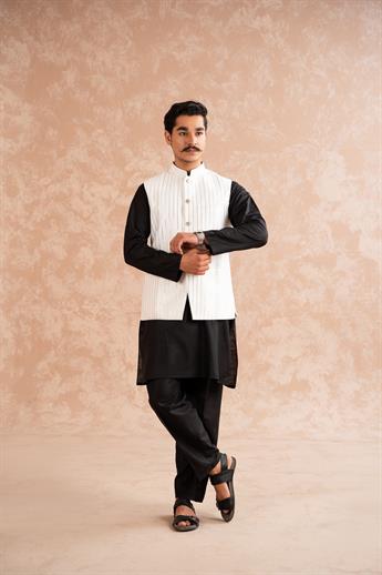 White Mens Waistcoat