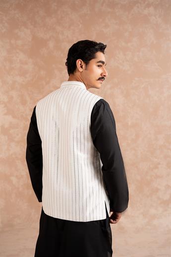 White Mens Waistcoat