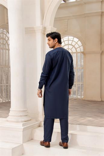Navy Kurta Pajama