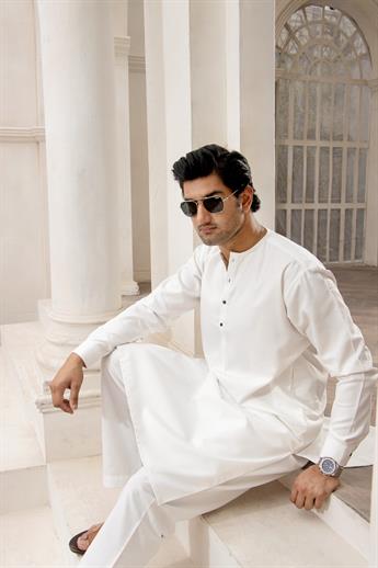 Off White Kurta Pajama