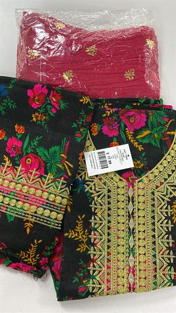 BLACK/MULTICOLOURED
