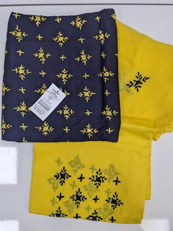 Navy/yellow